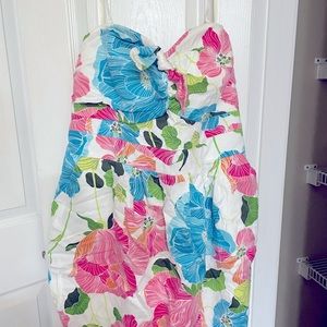 NWOT torrid classic floral wiggle dress